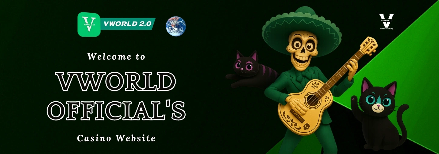 VWorld 2.0 Official Casino Website Banner - Welcome to Premium Online Gaming Experience